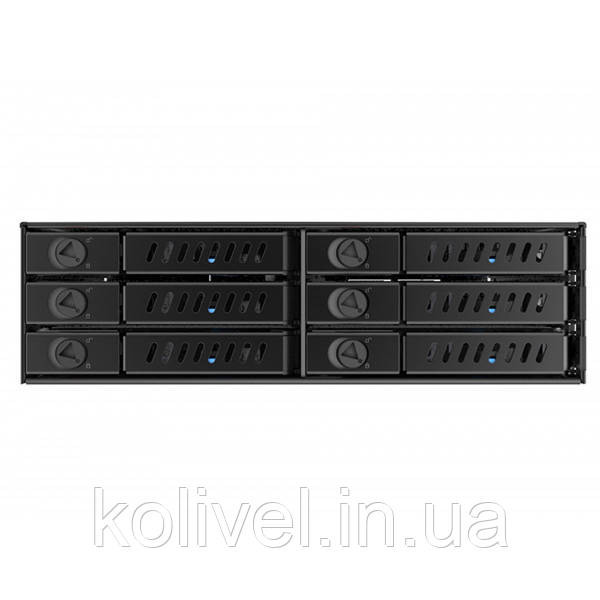 Бекплейн Chieftec CMR-625 1x5.25" -> 6x2.5" HDDs Hot-Swap Metal (CMR-625) Київ - фото 1