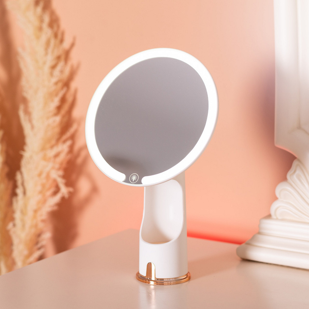 Косметическое зеркало с подсветкой, белое Киев - изображение 5