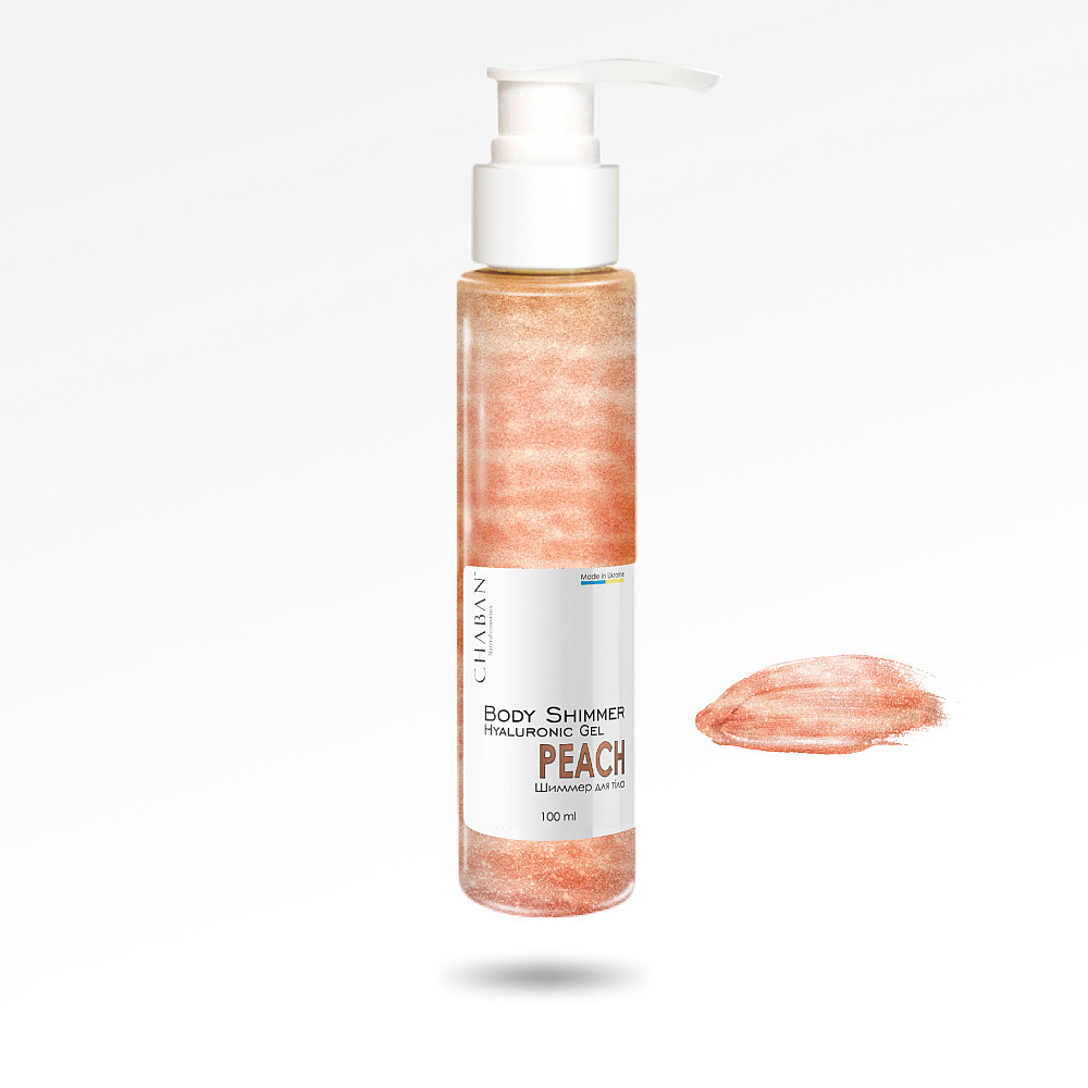 Гіалуроновий гель-шимер для тіла Peach Chaban 100 мл Київ - фото 1