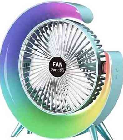 ВЕНТИЛЯТОР с подсветкой G-Вентилятор Ночник от USB с подсветкой. Харьков