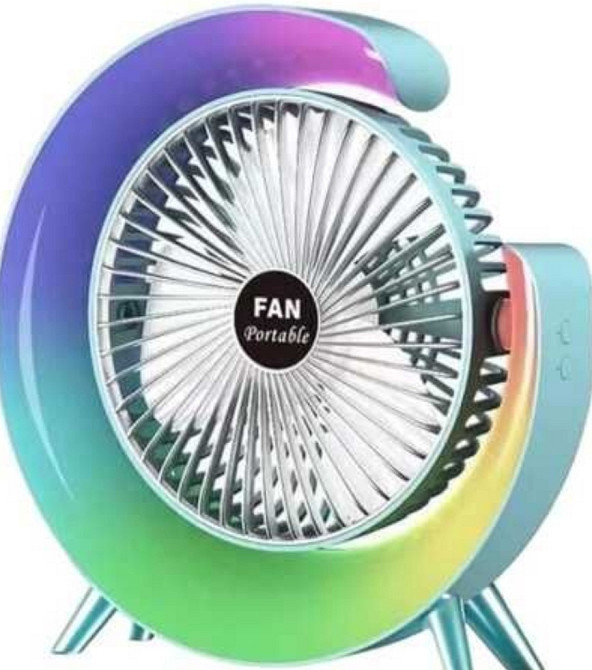 ВЕНТИЛЯТОР с подсветкой G-Вентилятор Ночник от USB с подсветкой. Харьков - изображение 1