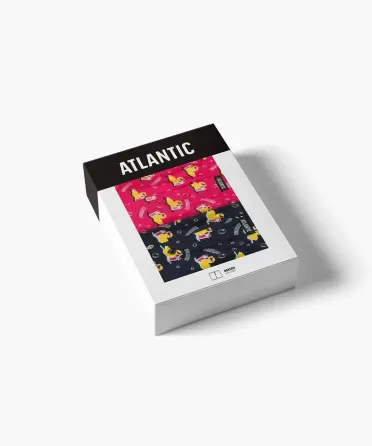 Мужские боксеры Atlantic, 100% хлопок. Набор 2 шт. 2MBH-007 L Киев