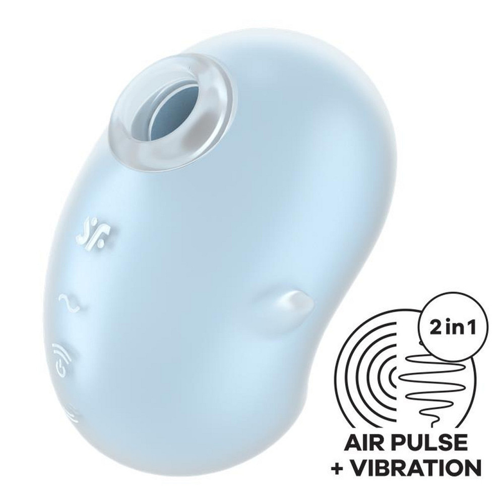 Вакуумный вибратор Satisfyer Cutie Ghost blue Sex Aura Киев - изображение 5