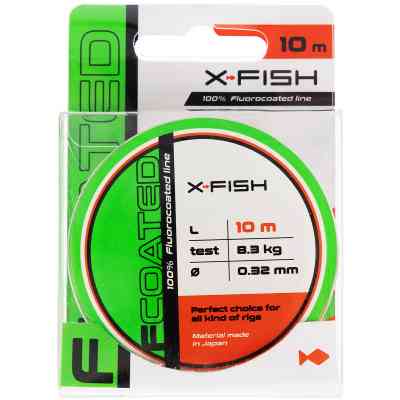 Флюорокарбон X-Fish FCoated 10m 0.32mm 8.3kg (1917.01.29) Вінниця