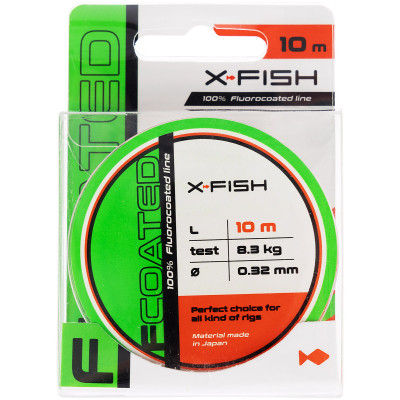 Флюорокарбон X-Fish FCoated 10m 0.32mm 8.3kg (1917.01.29) Вінниця - фото 2