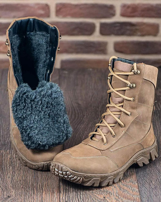Тактические берцы зима цвета кайот 41 (27) Харьков - изображение 1