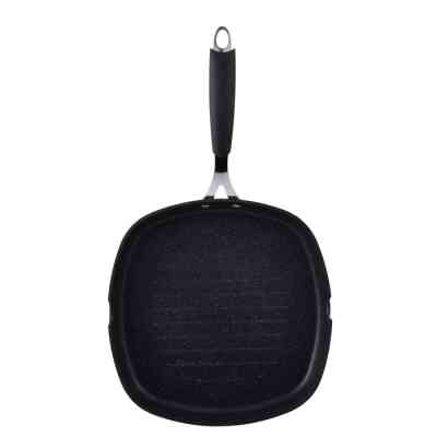 Сковорода Bergner Midnight, гриль 28x28 см (BG-30130-GR) Винница