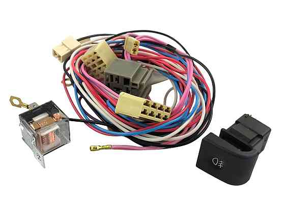 Проводка противотуманной 2110, 2111, 2112 (кнопка, реле) фары Мукачево