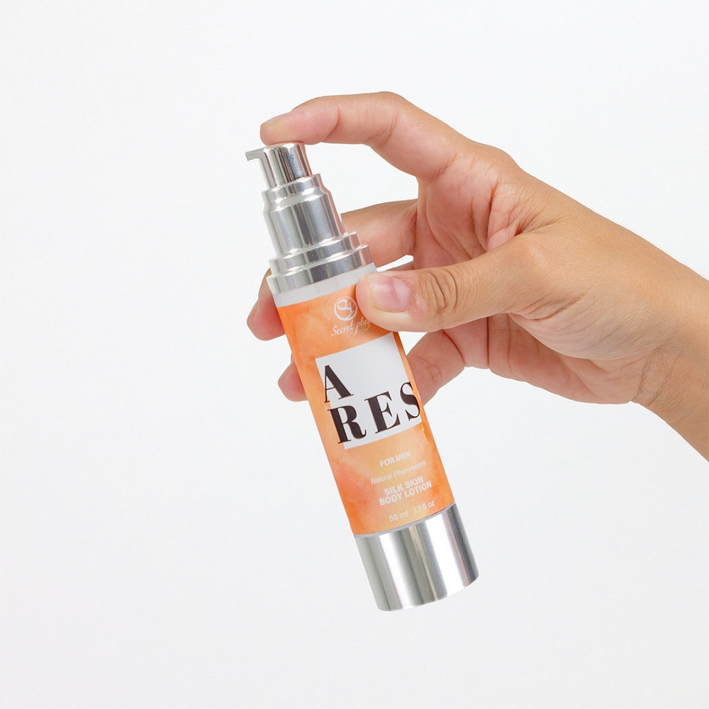 Чоловічий лосьйон для тіла - Ares Silk Skin Body Lotion, 50 мл Sex Aura Київ - фото 2