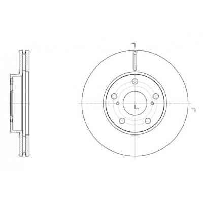 Гальмівний диск REMSA 61539.10 Вінниця