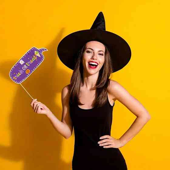 Бутафория на Хэллоуин 21 деталь one size разноцветный Киев