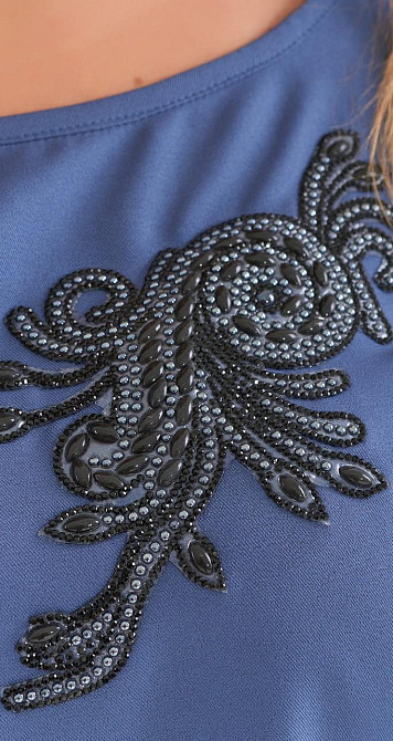 Костюм зі спідницею штанами великого розміру (50) Київ - фото 4