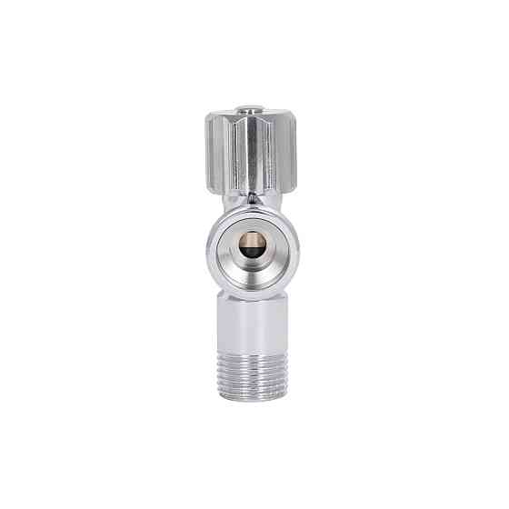 Кран кутовий Thermo Alliance Standart (ручка шестигранник) з вент.буксою 1/2"Н х 3/4"Н SF3441520 Київ