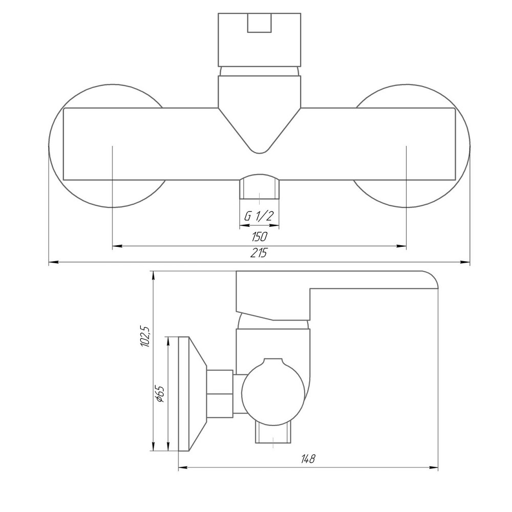 Змішувач для душу DOMINO PRESTIGE DPS-105 (000022588) Київ - фото 7