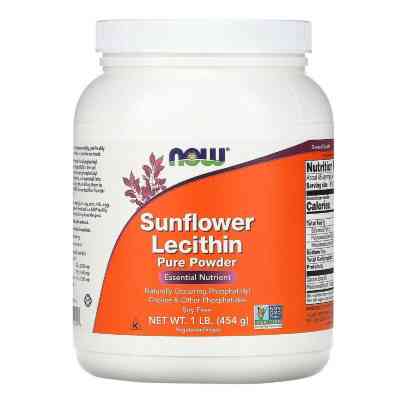 Аминокислота Now Foods Подсолнечный Лецитин чистый порошок, Sunflower Liquid Lecith (NOW-02314) Винница