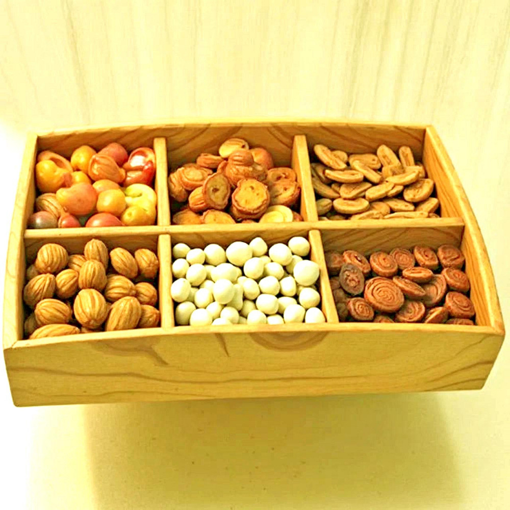 Менажница деревянная 