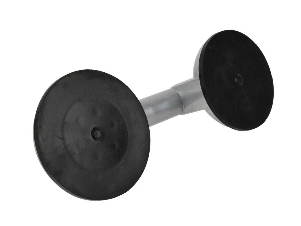 Присоска для скла вакуумна алюмінієва подвійна 115мм вантажопід'ємністю  70кг "GeKo" Київ - фото 3