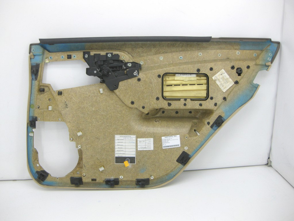 Mercedes-Benz  A2207309762 1B22 Карта задніх лівих дверей шкіра колір бежевий S-class long V220 Одесса - изображение 13