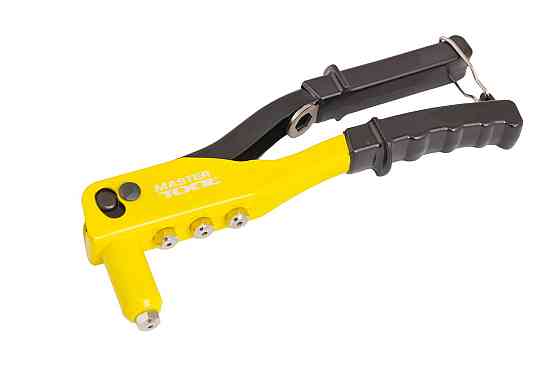 Пістолет для заклепок MASTERTOOL 220 мм Ø 2.4/3.2/4.0/4.0 мм 21-0712 Коломыя
