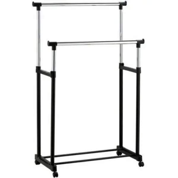 Телескопическая стойка-вешалка для одежды - Double Pole Clothes Horse Коломия - фото 3