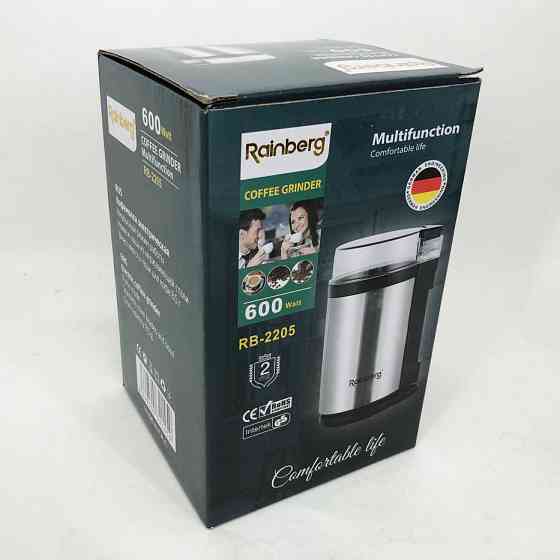 Кофемолка электрическая домашняя Rainberg RB-2205 (600 Вт), Электрокофемолки, Електро кофемолка XD-43 Львов