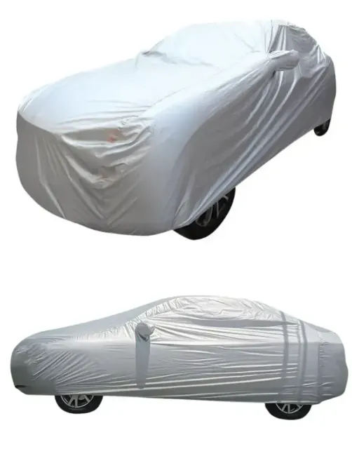 Защитный чехол-тент для авто от снега, дождя, солнца XXL - 580x175x120 см, однослойная защитная накидка на машину, автомобильный тент Коломыя - изображение 3