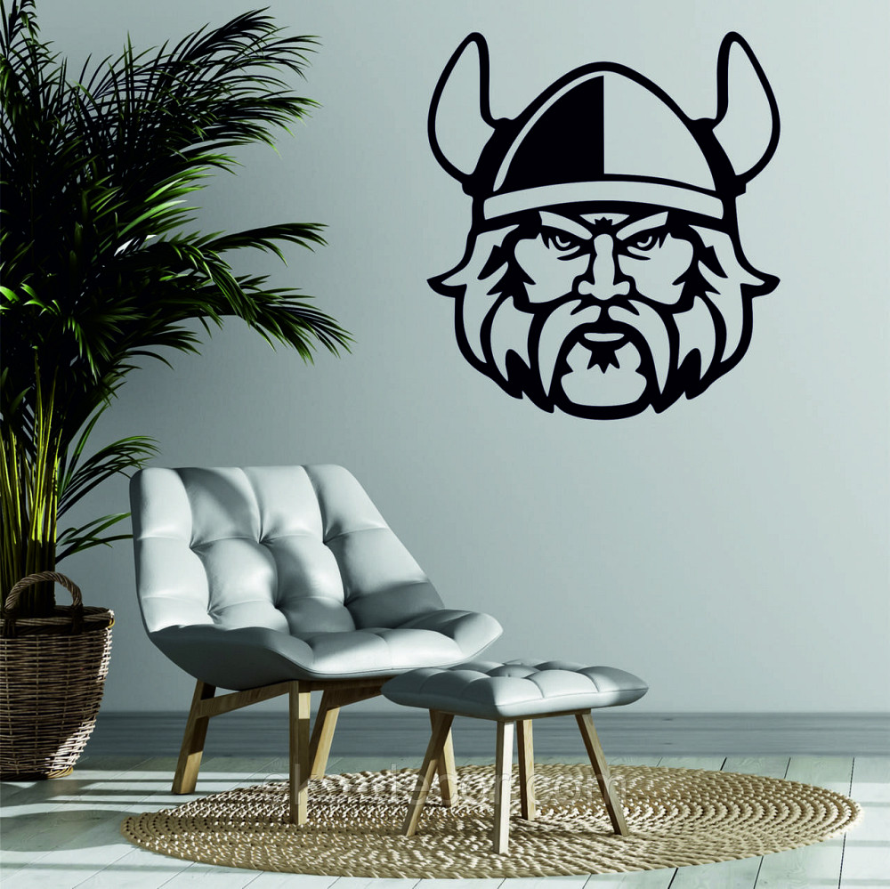 Декоративне настінне Панно «Вікінг» Декор на стіну Київ - фото 1