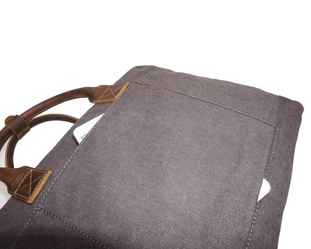 Сумка текстильная Серая (Vintage) Киев - изображение 11