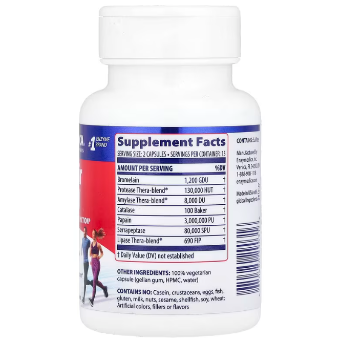 Ферменти для м'язів і суглобів Enzymedica Repair Gold для веганів 30 капс Київ - фото 2