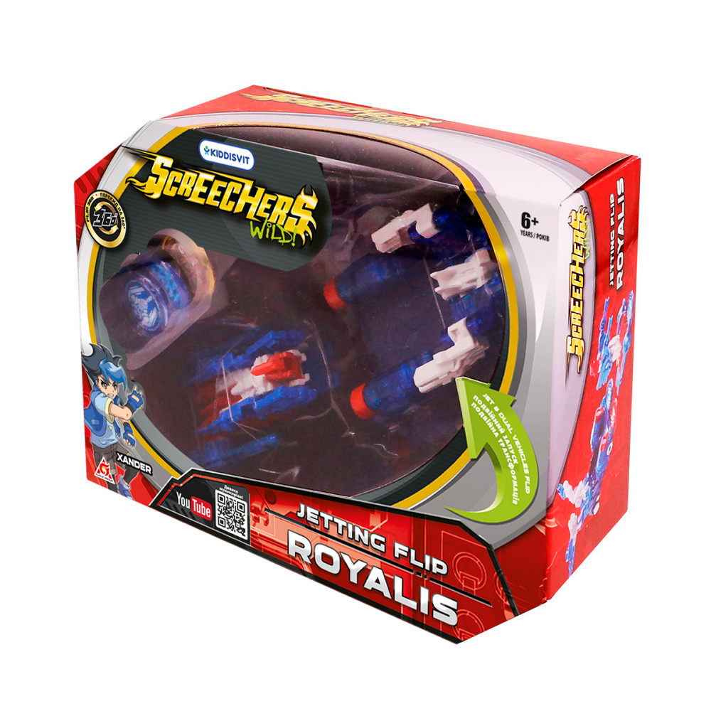 Машинка-трансформер Screechers Wild! S2 L2 - Рояліс Дніпро - фото 8