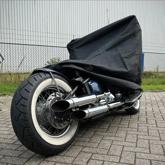 Захисний чохол для мотоцикла 207х145х70см, Розмір XL, Чорний / Водонепроникний чохол-тент для мотоцикла Київ