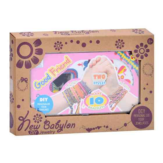 Дитячий набір творчості "New babylon" 11888C нитки 10 штук 10 кольорів Вінниця