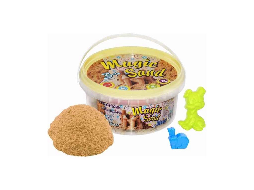 Кінетичний пісок Magic sand класичний у відрі 350г ТМ STRATEG Київ - фото 1