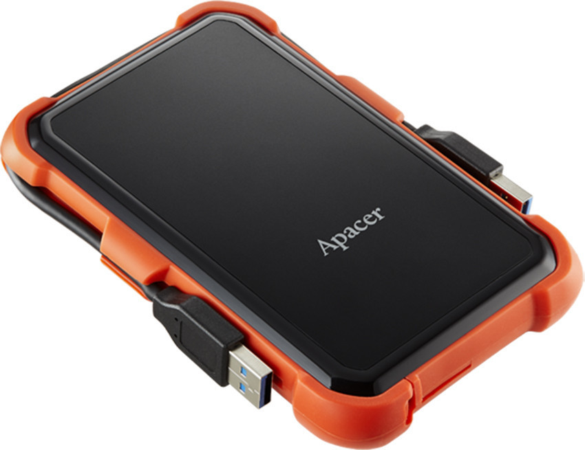 Зовнішній жорсткий диск 2.5" USB 2.0 TB Apacer AC630 Black/Orange (AP2TBAC630T-1) Чорний Харків - фото 4