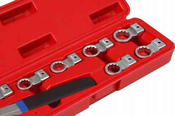 Ключ для демонтажу натяжника зі змінними вставками 15 шт Mar-Pol (M57635) Нововолинськ