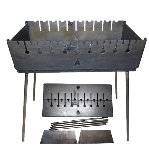 Мангал валіза MAX на 10 шампурів (товщина 3мм) ТаланДв Житомир - фото 1