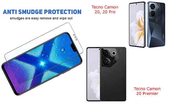Защитное стекло NeoGlass для Tecno Camon 20, 20 Pro, 20 Premier – ультрапрозрачное и устойчивое Киев