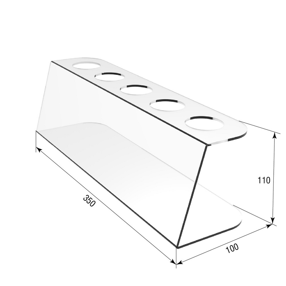 Підставка EKOSTAR під морозиво 350х100х110 - універсальна Київ - фото 2