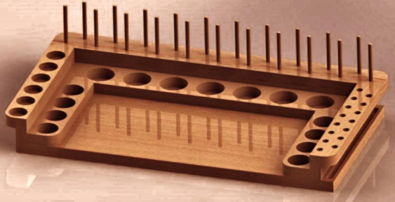 Органайзер для в'язання мушок "Ендре" сієна Миколаїв - фото 1