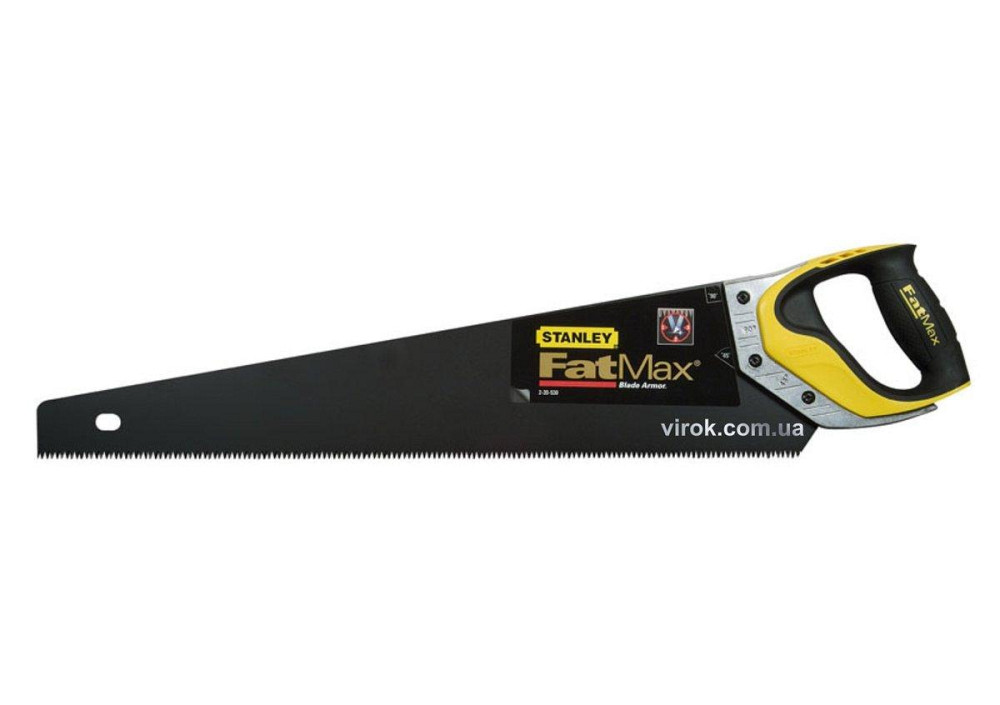 Ножівка по дереву STANLEY "FatMax" : L= 550 мм, 7 зуб/1", тефлон "Appliflon" Одеса - фото 1