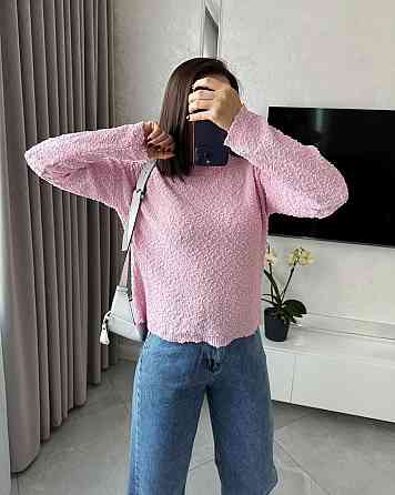 Жіночий затишний светр вільного крою бавовна 40%, поліестер 60% Одеса