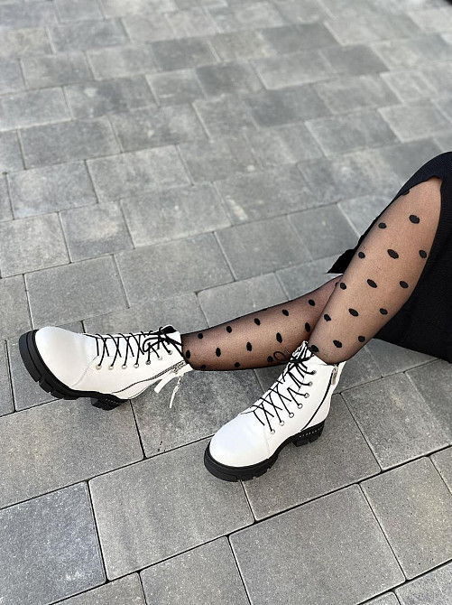 MILLI GOLD Черевики жіночі MILLI GOLD 733-Isabel білі (зима, шкіра натуральна) (2845) 36-39 36 Коломыя - изображение 2