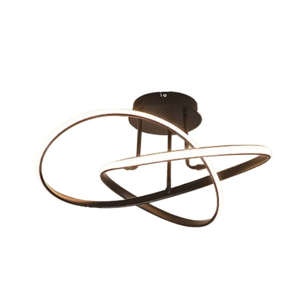 Люстра светодиодная потолочная PJ866 (Черный) 60см Киев - изображение 2