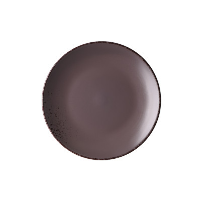 Тарелка Ardesto Lucca Dinner 26 см Grey Brown (AR2926GMC) Винница - изображение 1