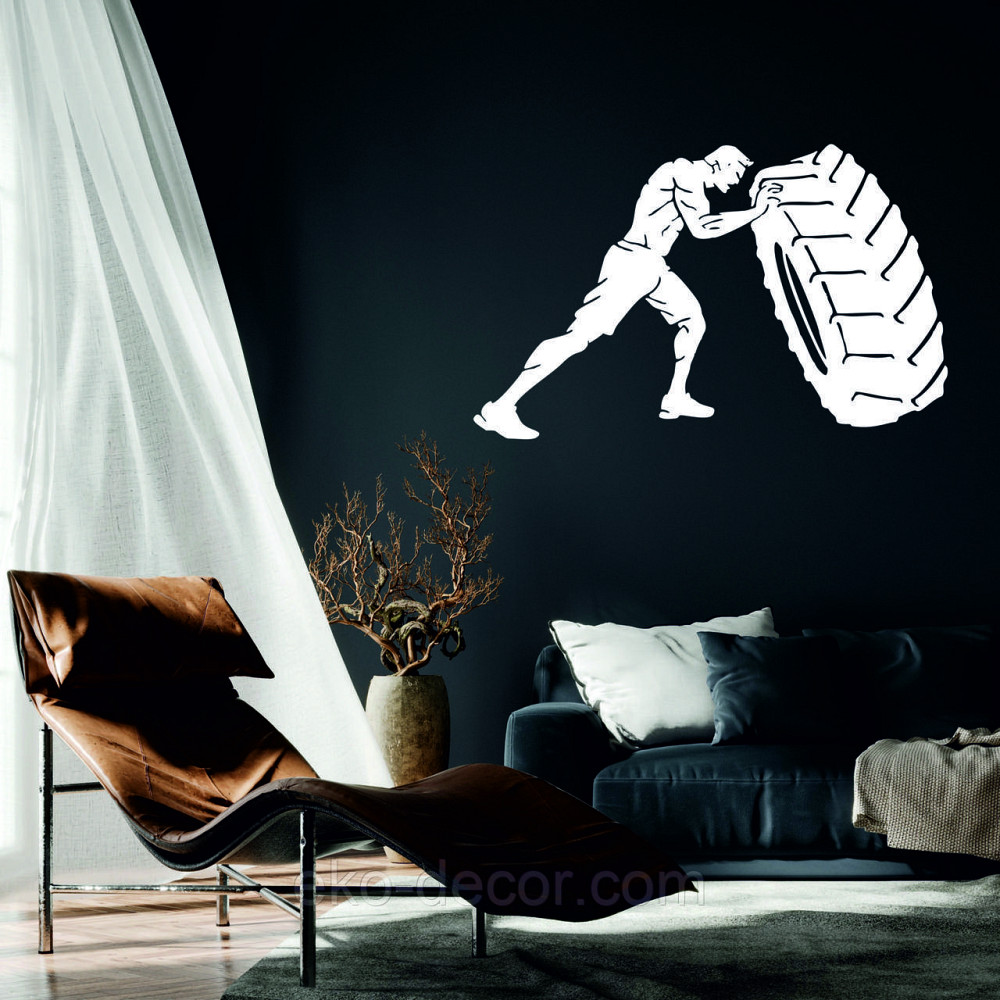 Декоративне настінне Панно «Кросфіт», Декор на стіну Київ - фото 9