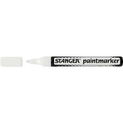 Маркер Stanger 2-4 мм белый Paint (M400-219017) Винница - изображение 1