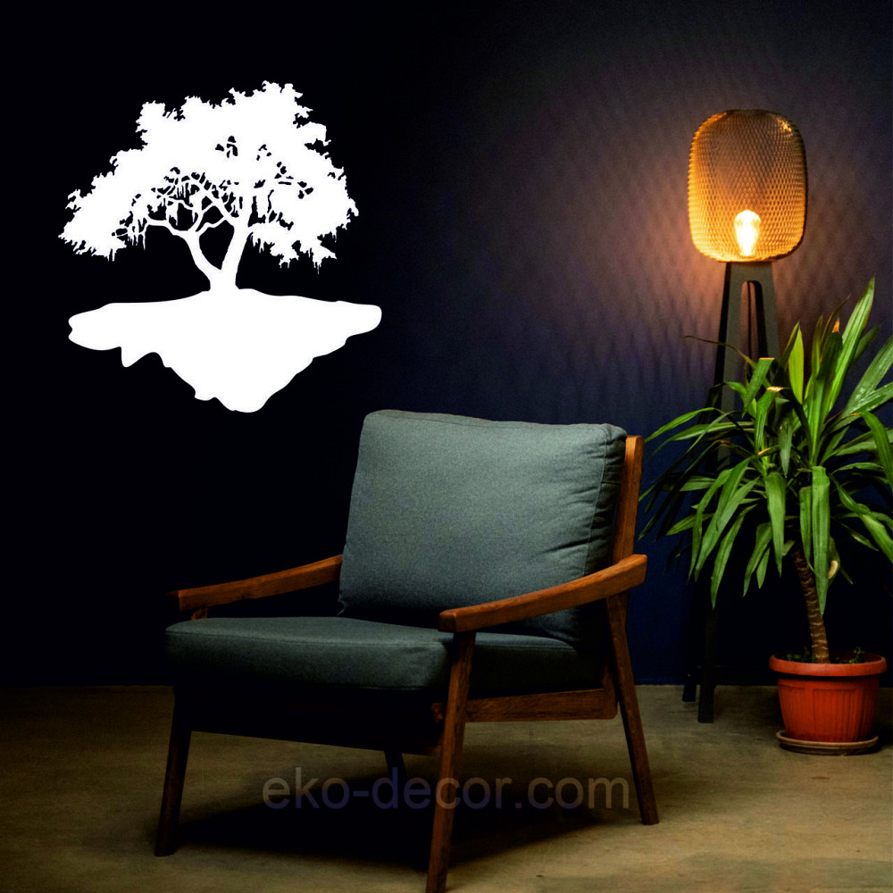 Декоративне настінне Панно «Дерево», Декор на стіну 50*48 см, Білий Київ - фото 8