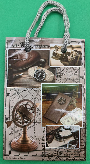 Пакет паперовий подарунковийМІНІ 8*12*3.5 арт21 (12 шт.) Харків - фото 3