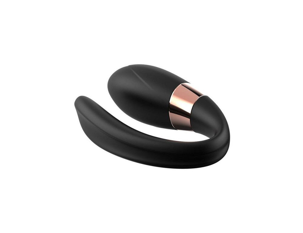 Вібратор для пар - V-Vibe Black, USB, 7 Function, Remote Control Sex Aura Київ - фото 3