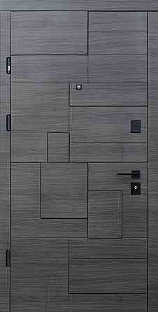 Двері вхідні металеві Страж Піраміс 950х2040 мм венге/біла емаль Праві Київ